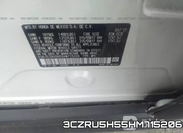 3CZRU5H55HM715206 фото 10