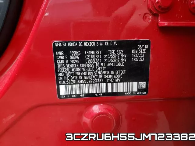 3CZRU6H55JM723382 фото 2