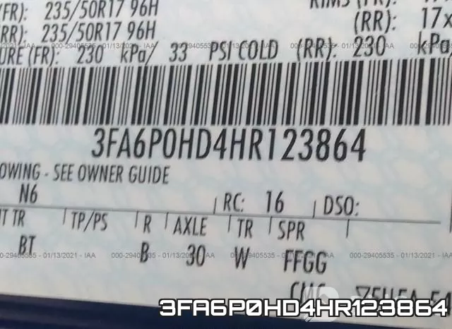 3FA6P0HD4HR123864 фото 10
