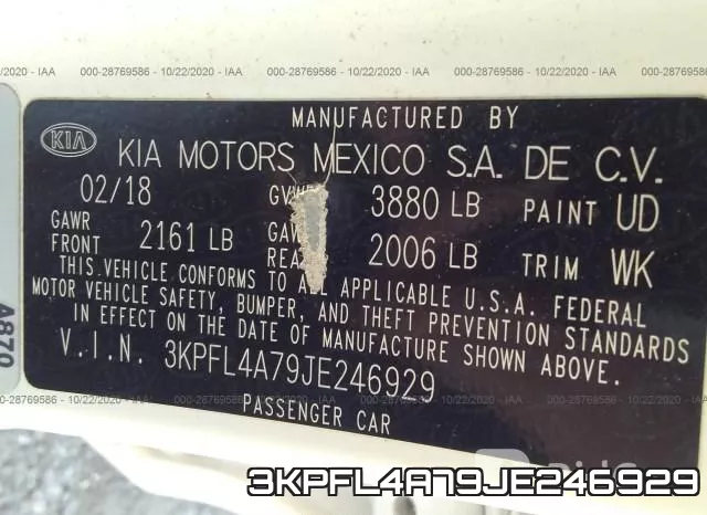 3KPFL4A79JE246929 фото 10