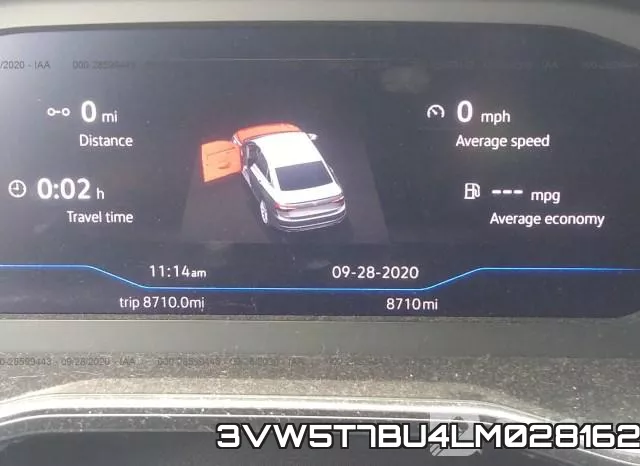 3VW5T7BU4LM028162 фото 8