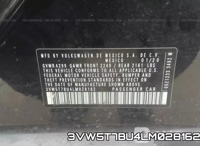 3VW5T7BU4LM028162 фото 10