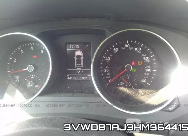 3VWDB7AJ3HM364415 фото 8