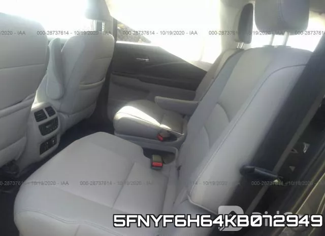 5FNYF6H64KB072949 фото 9
