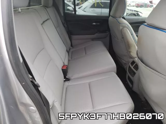 5FPYK3F77HB026070 фото 7