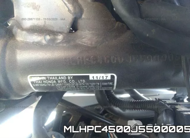 MLHPC4500J5500005 фото 2