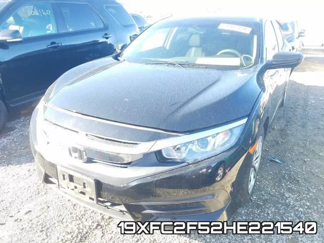 19XFC2F52HE221540 фото 2