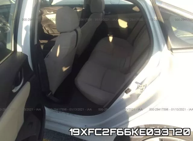 19XFC2F66KE033720 фото 9