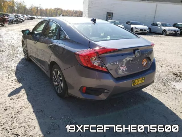 19XFC2F76HE075600 фото 4