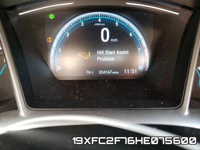 19XFC2F76HE075600 фото 9