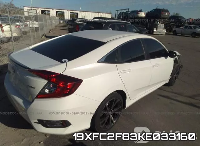 19XFC2F83KE033160 фото 5