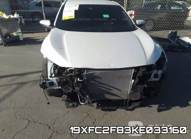 19XFC2F83KE033160 фото 7
