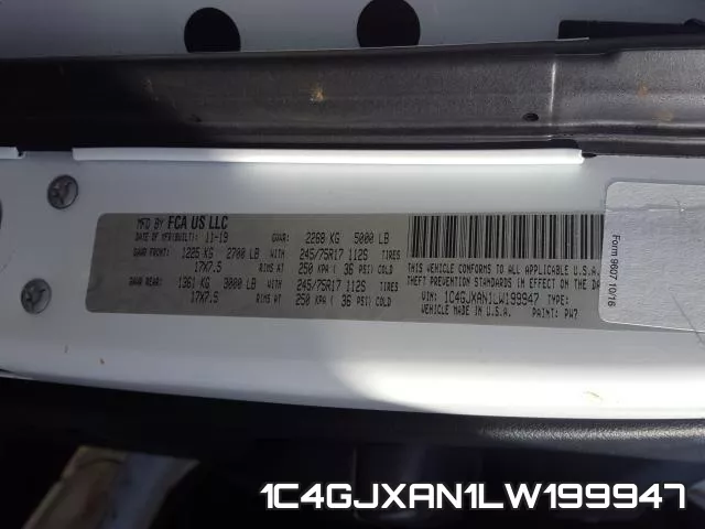 1C4GJXAN1LW199947 фото 2
