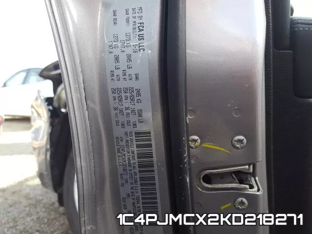 1C4PJMCX2KD218271 фото 2