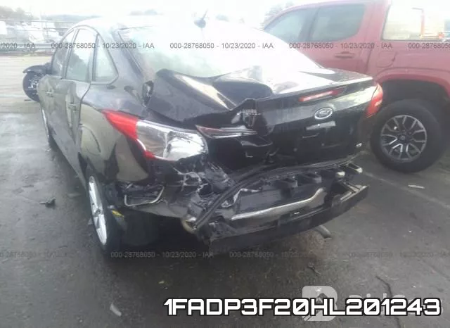 1FADP3F20HL201243 фото 7