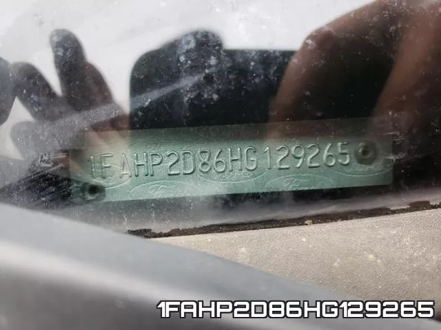 1FAHP2D86HG129265 фото 2