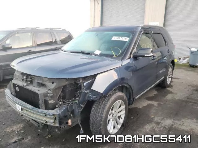 1FM5K7D81HGC55411 фото 3