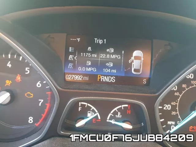 1FMCU0F76JUB84209 фото 8