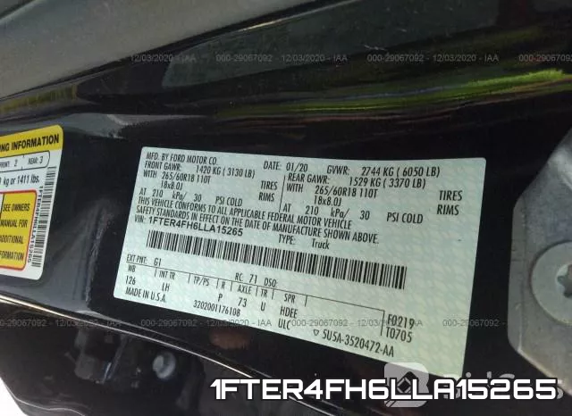 1FTER4FH6LLA15265 фото 10
