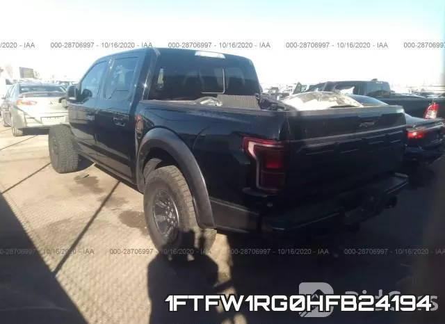 1FTFW1RG0HFB24194 фото 4