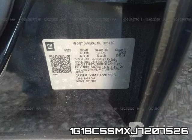 1G1BC5SMXJ7207526 фото 10