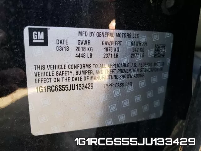 1G1RC6S55JU133429 фото 2