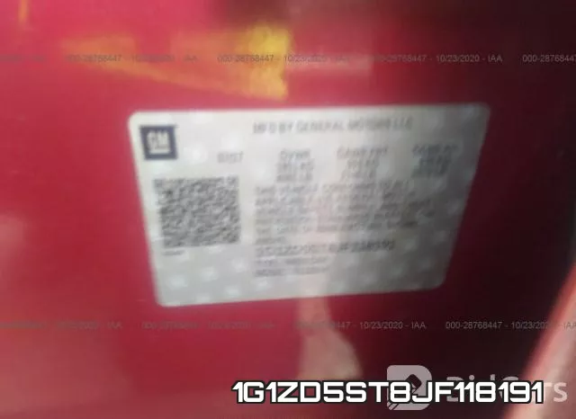 1G1ZD5ST8JF118191 фото 9