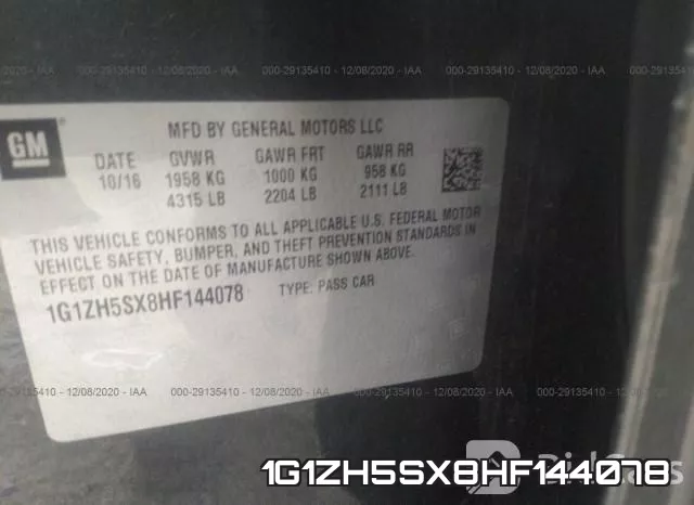 1G1ZH5SX8HF144078 фото 10