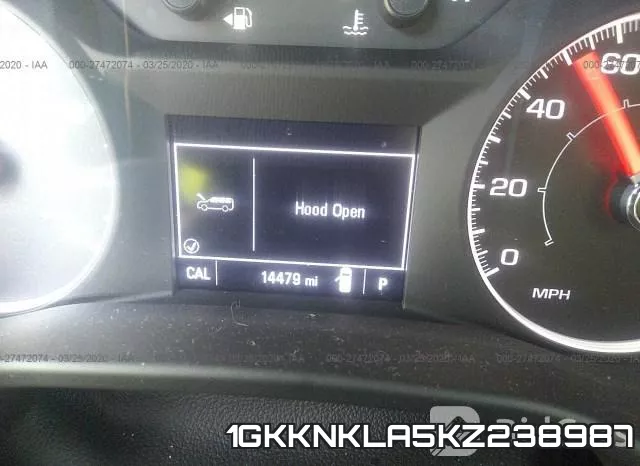 1GKKNKLA5KZ238987 фото 7