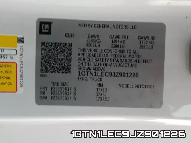 1GTN1LEC9JZ901226 фото 2