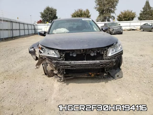 1HGCR2F30HA194116 фото 10