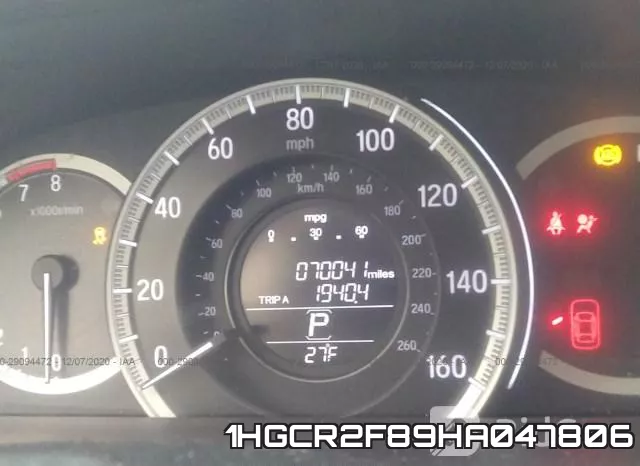 1HGCR2F89HA047806 фото 8