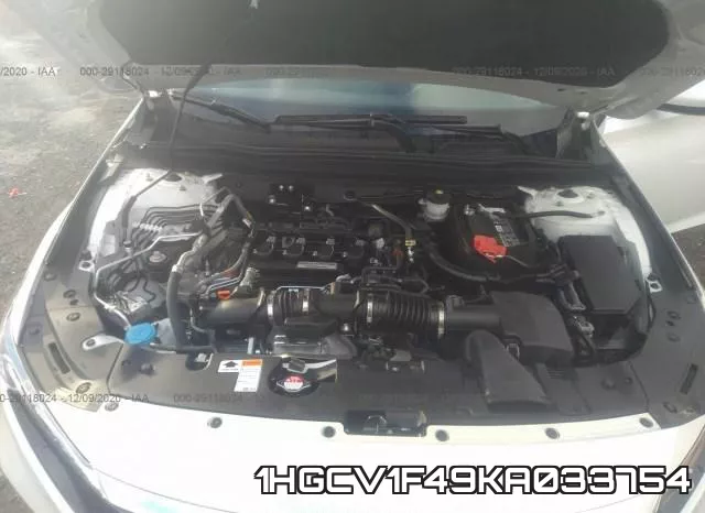 1HGCV1F49KA033754 фото 2