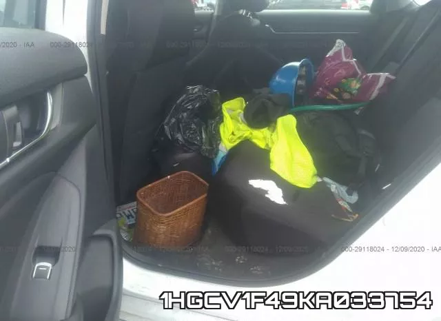 1HGCV1F49KA033754 фото 9