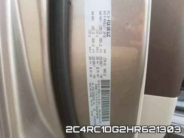 2C4RC1DG2HR621303 фото 2