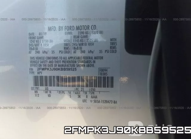 2FMPK3J90KBB59525 фото 10