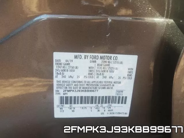 2FMPK3J93KBB99677 фото 2
