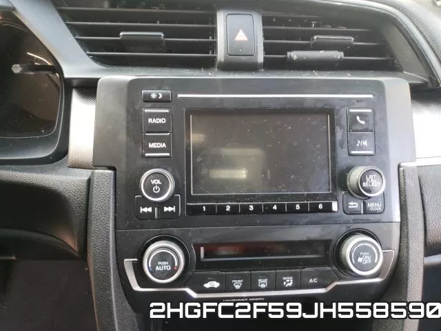 2HGFC2F59JH558590 фото 10