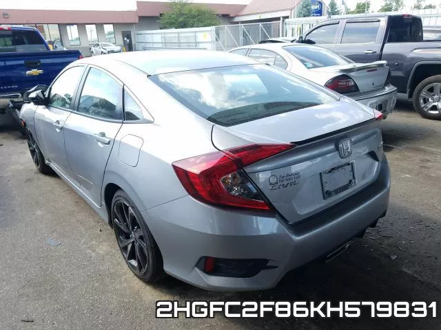 2HGFC2F86KH579831 фото 4