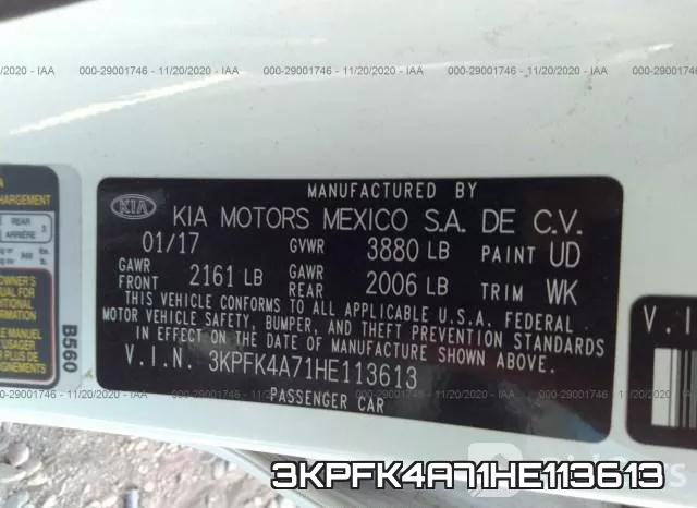 3KPFK4A71HE113613 фото 8