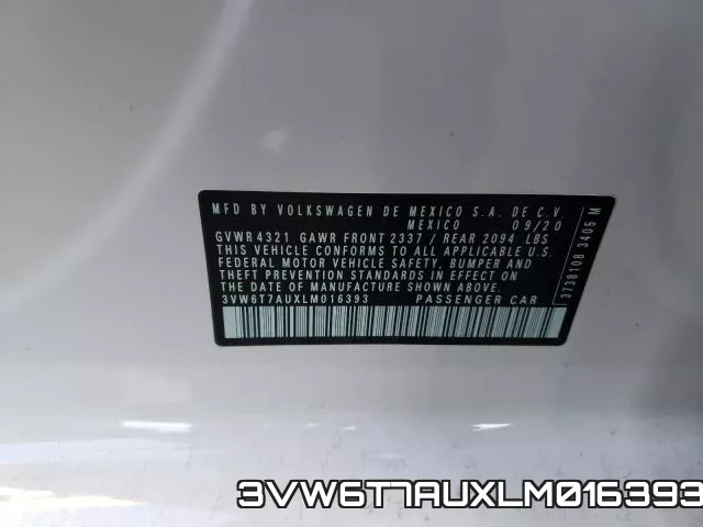 3VW6T7AUXLM016393 фото 2