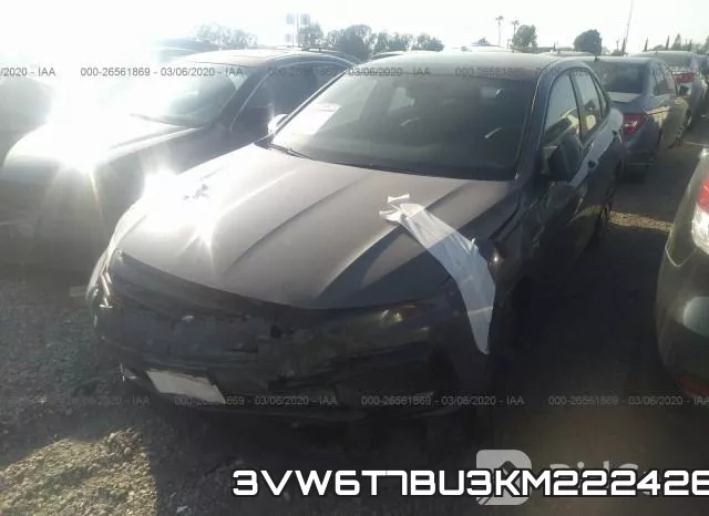 3VW6T7BU3KM222426 фото 3