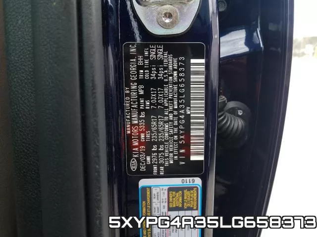 5XYPG4A35LG658373 фото 2