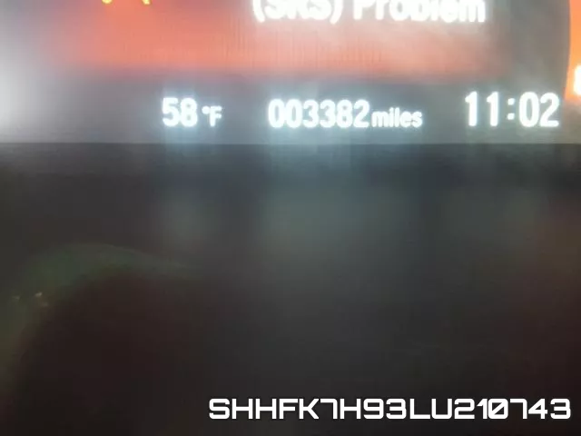 SHHFK7H93LU210743 фото 9