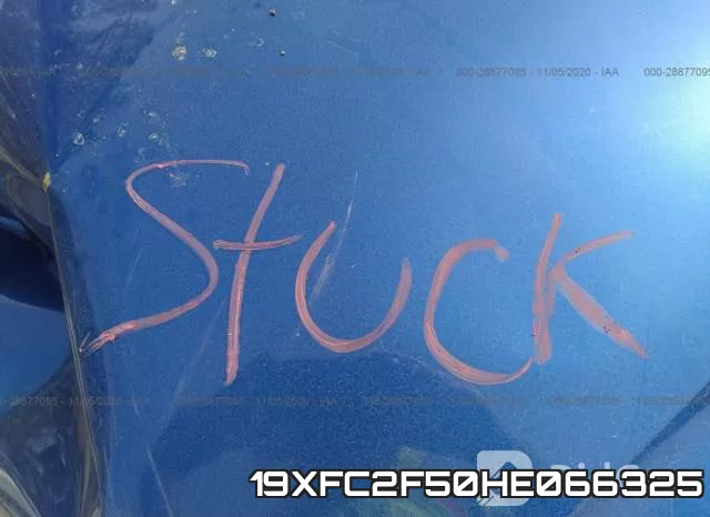 19XFC2F50HE066325 фото 2