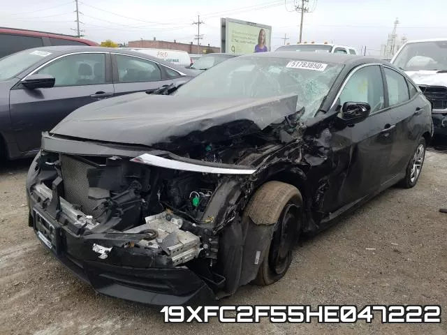 19XFC2F55HE047222 фото 3