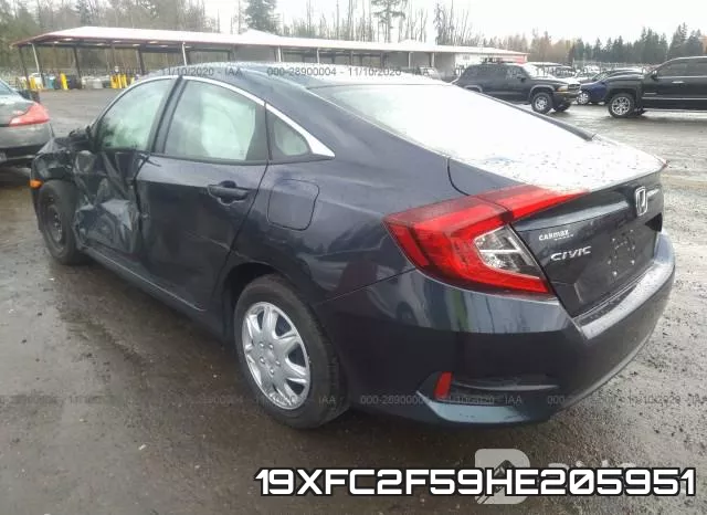 19XFC2F59HE205951 фото 4