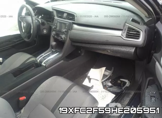 19XFC2F59HE205951 фото 6