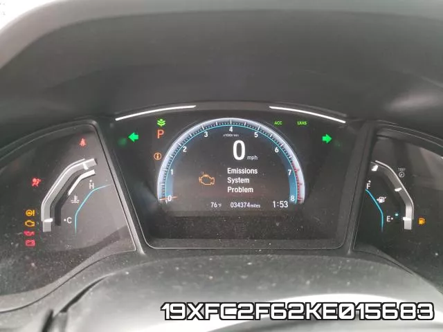 19XFC2F62KE015683 фото 9