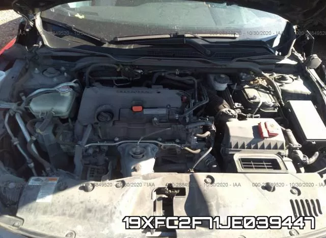 19XFC2F71JE039447 фото 2
